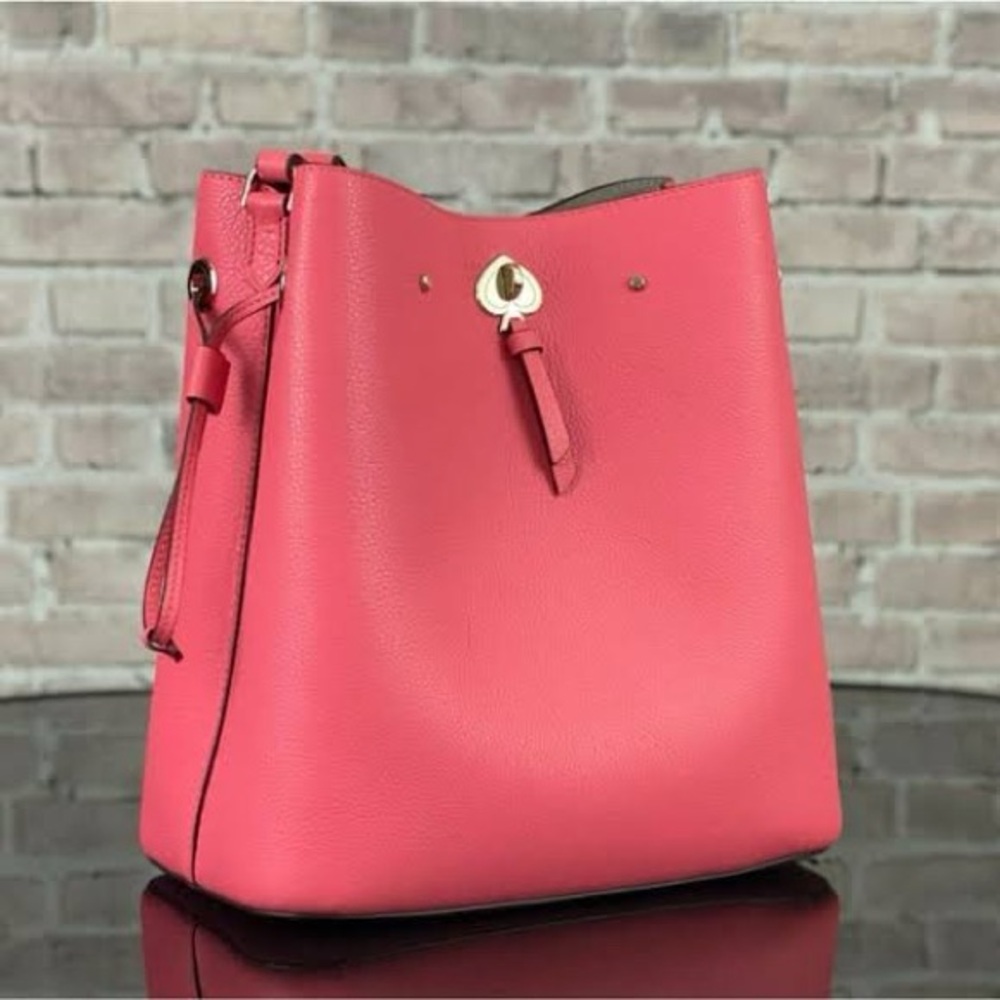 Kate Spade Sadie Pink Bucket Bag